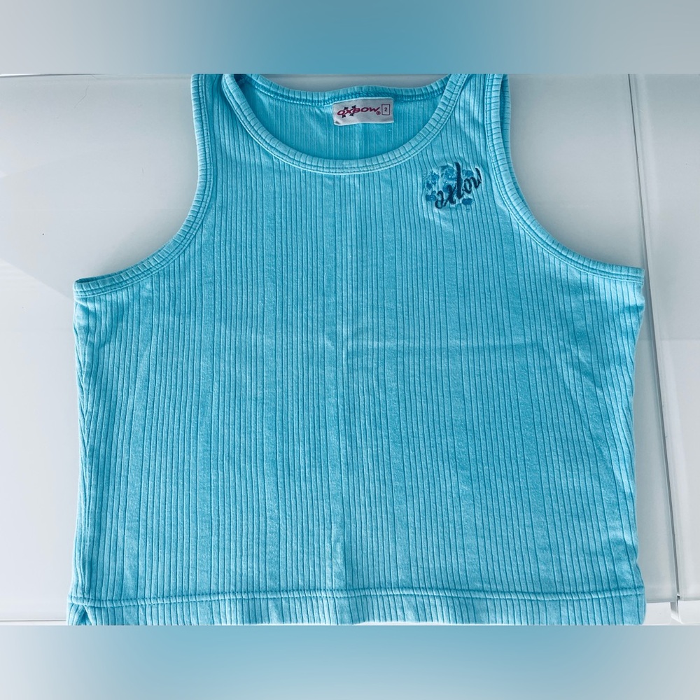 Oxbow European Aqua Cropped T-shirt